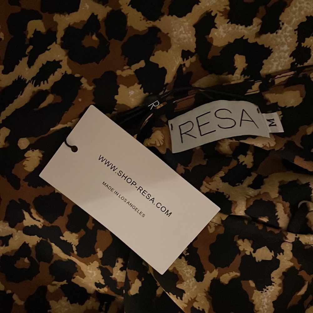 RESA Leopard Harper Slip Dress - Picture 5 of 5